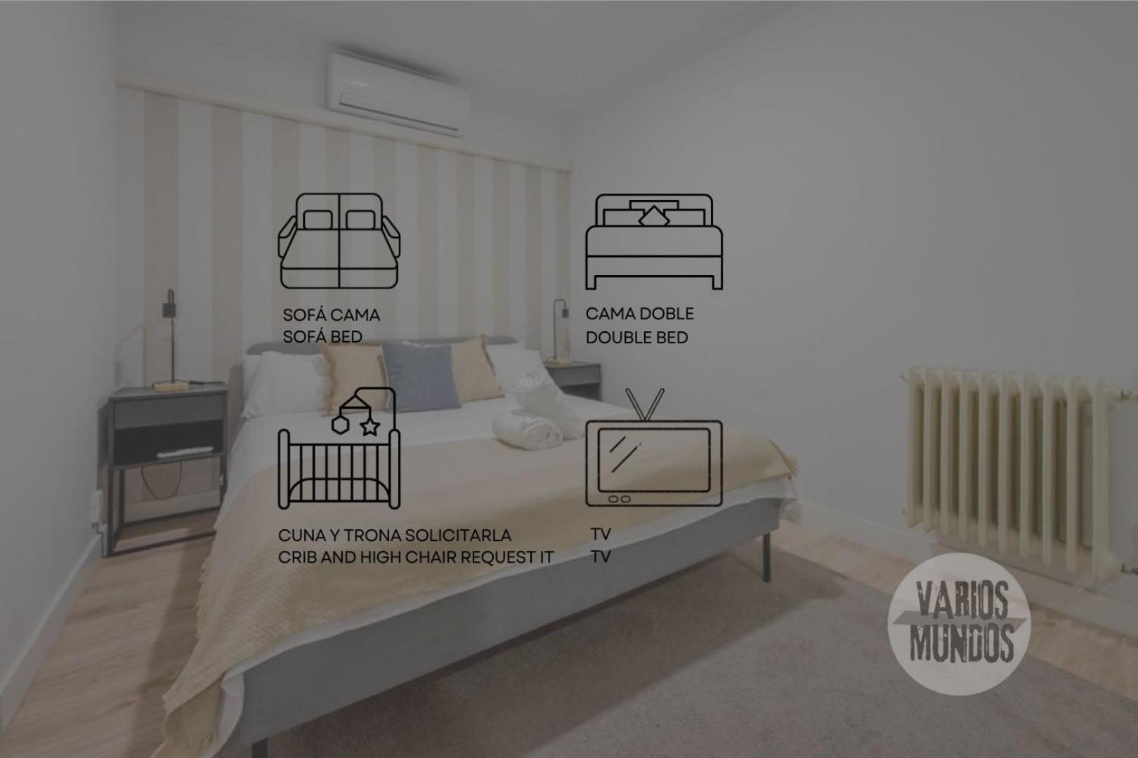 Nuevo Apt De 9Pax En La Cava Alta Centro De Madrid E1 Екстериор снимка